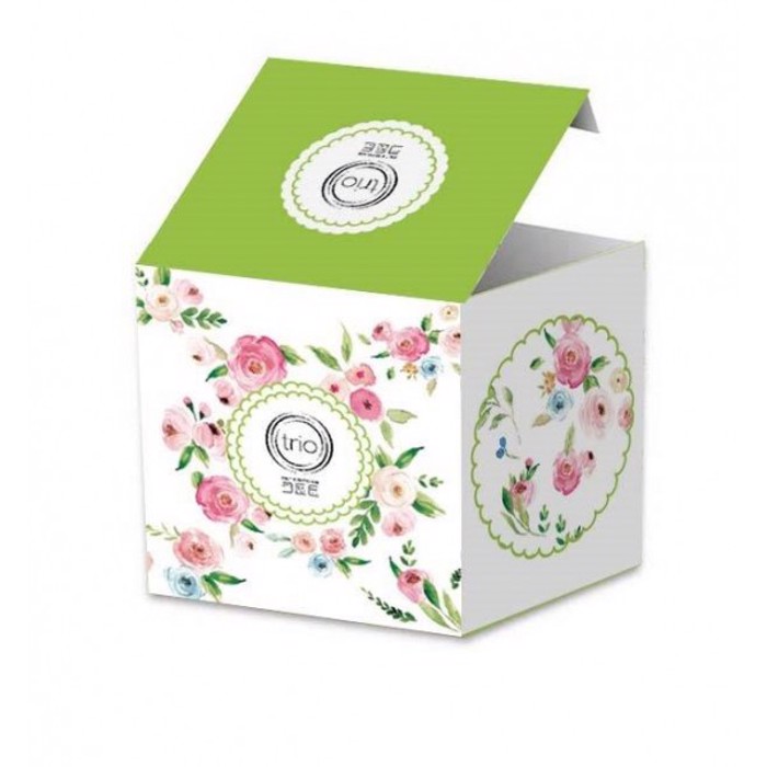 Cryspo Trio Koupa Porselanis 'PRIMAVERA GREEN' 330cc 2809725